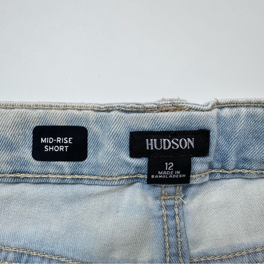 Hudson Jeans Girls size 12 Mid Rise Denim Jean Short - Picture 3 of 4